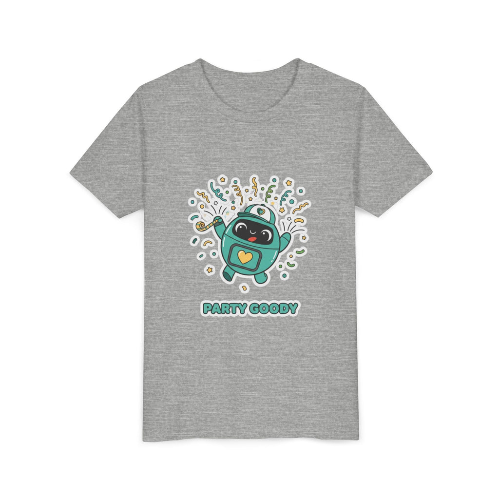Party Goody Youth T-Shirt | Goody Universe Celebration Kids Robot Tee - Good Life Goods