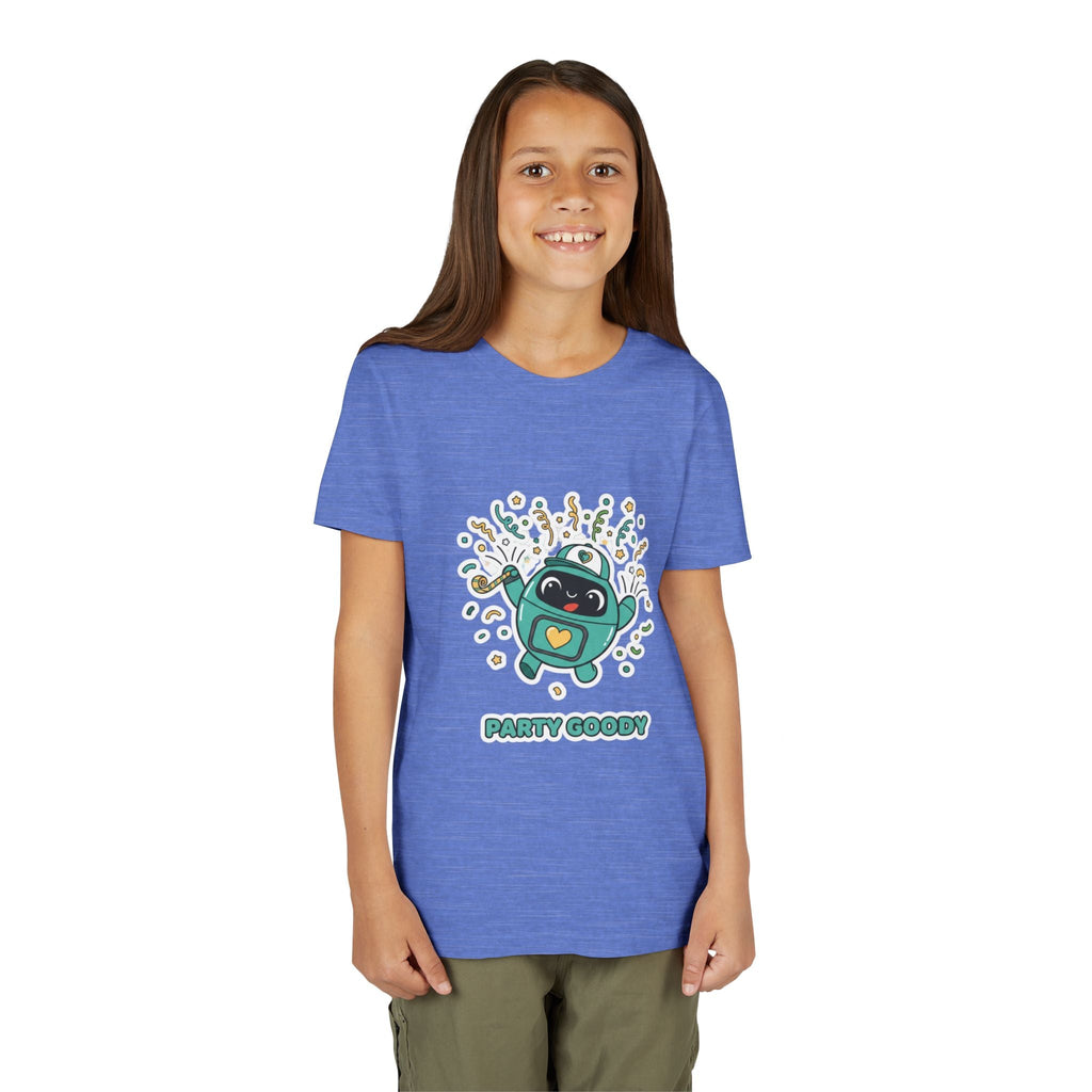 Party Goody Youth T-Shirt | Goody Universe Celebration Kids Robot Tee - Good Life Goods