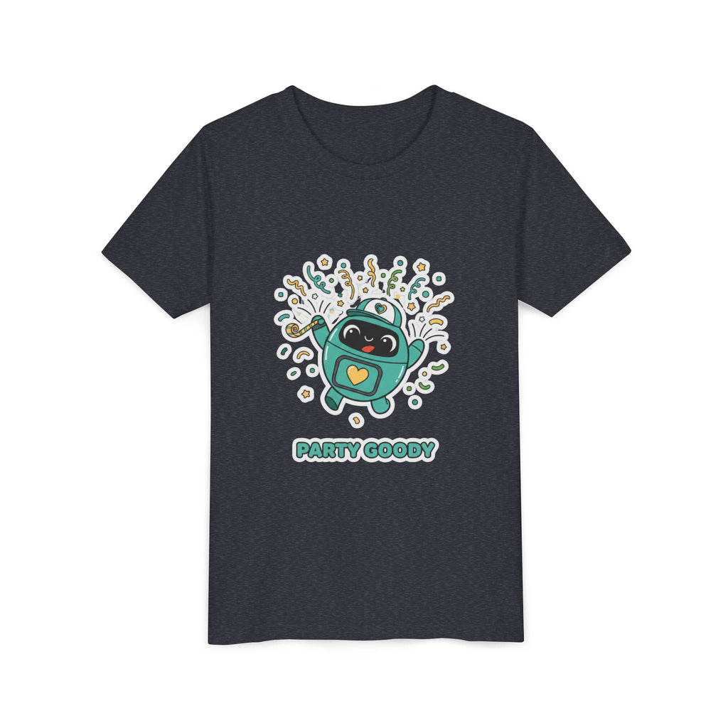 Party Goody Youth T-Shirt | Goody Universe Celebration Kids Robot Tee - Good Life Goods