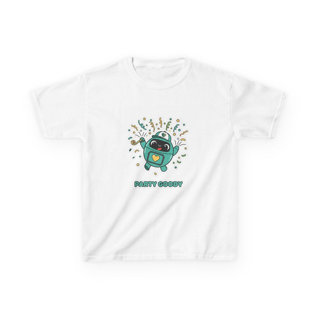 Party Goody Youth T-Shirt | Goody Universe Celebration Kids Robot Tee - Good Life Goods