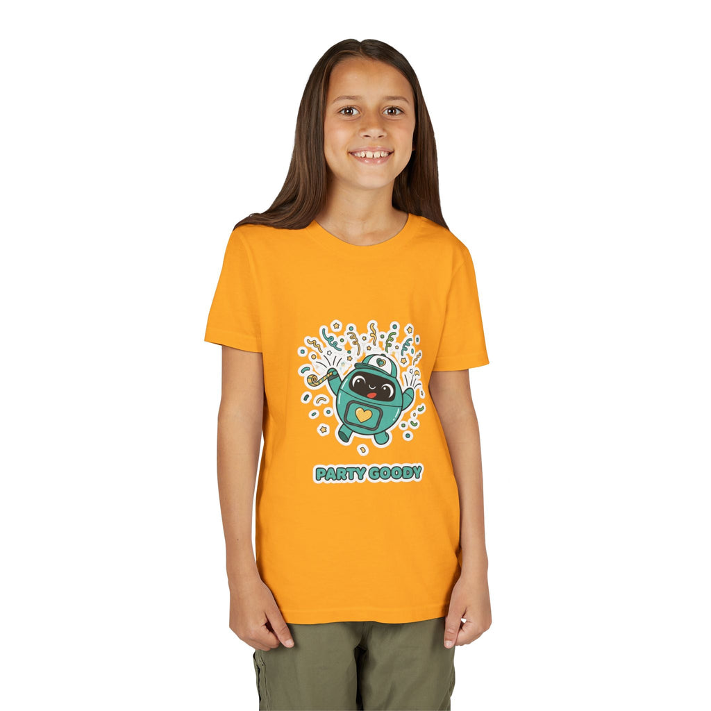 Party Goody Youth T-Shirt | Goody Universe Celebration Kids Robot Tee - Good Life Goods