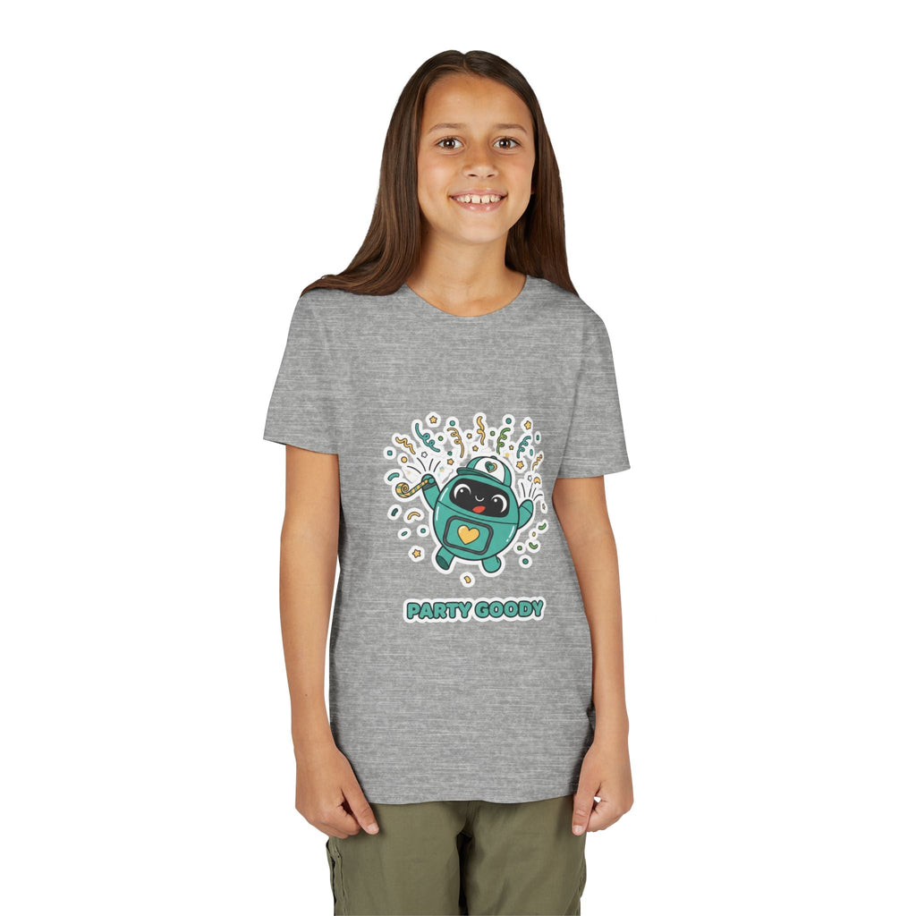 Party Goody Youth T-Shirt | Goody Universe Celebration Kids Robot Tee - Good Life Goods