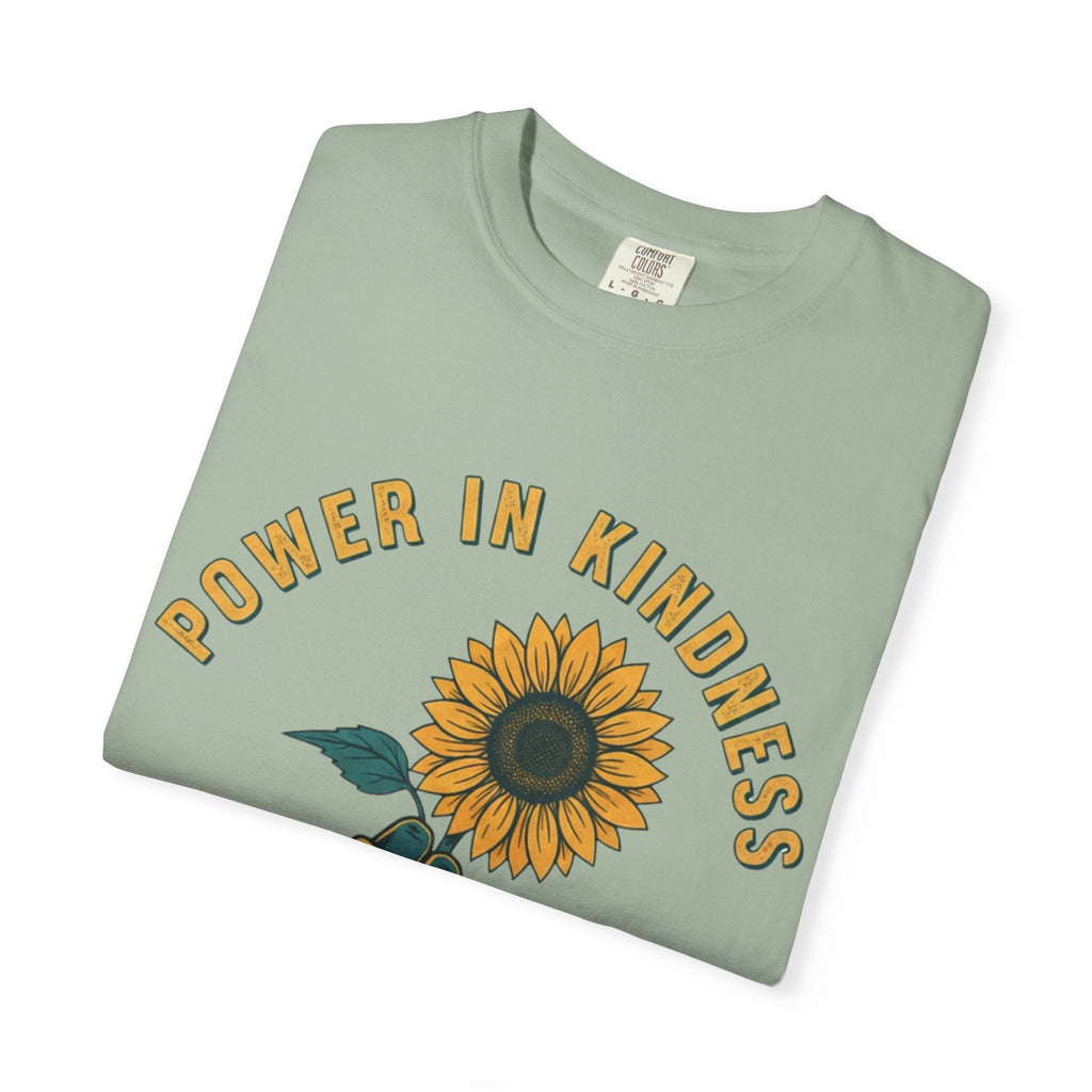 Power in Kindness Sunflower T-Shirt — Good Life Goods Graphic Tee - Good Life Goods