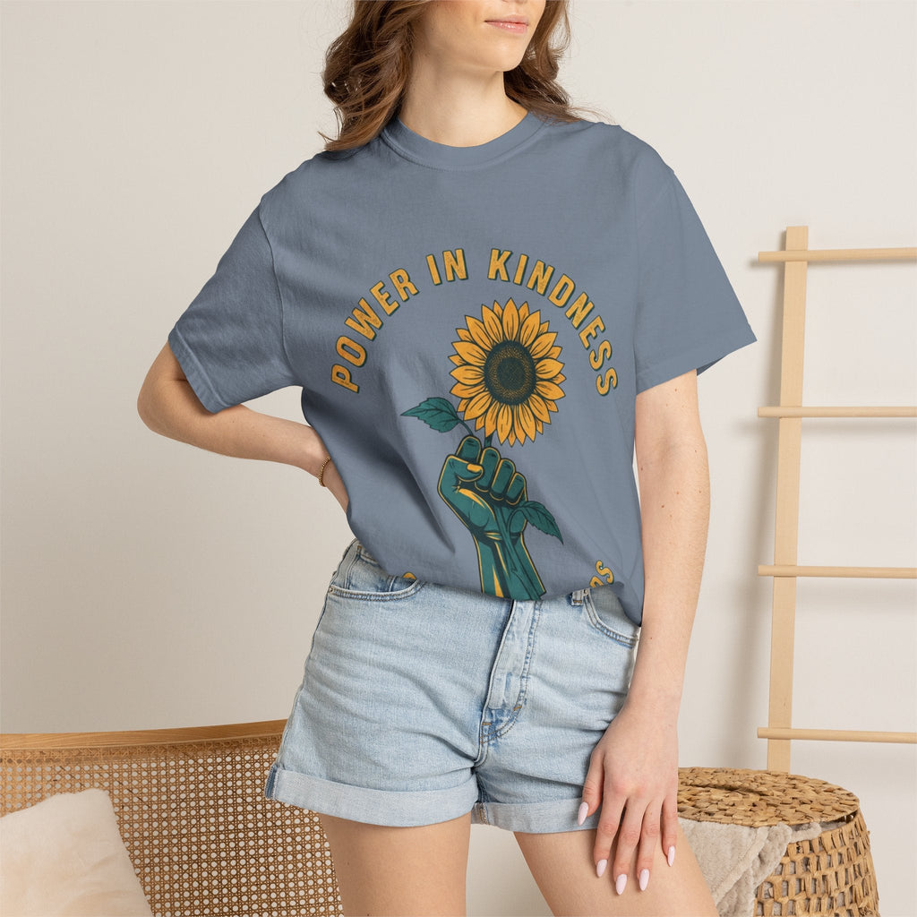 Power in Kindness Sunflower T-Shirt — Good Life Goods Graphic Tee - Good Life Goods