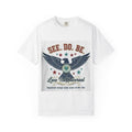 SEE. DO. BE. Eagle Graphic T-Shirt — Vintage Patriot Americana Tee - Good Life Goods