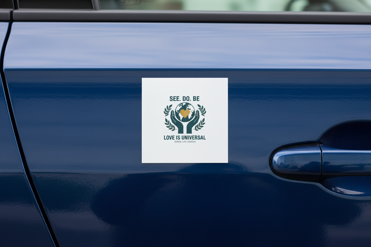See. Do. Be. Earthheart Car Magnet Lifestyle