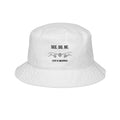 SEE. DO. BE. Embroidered Bucket Hat — Minimalist Dove Design, 'Love Is Universal' - Good Life Goods