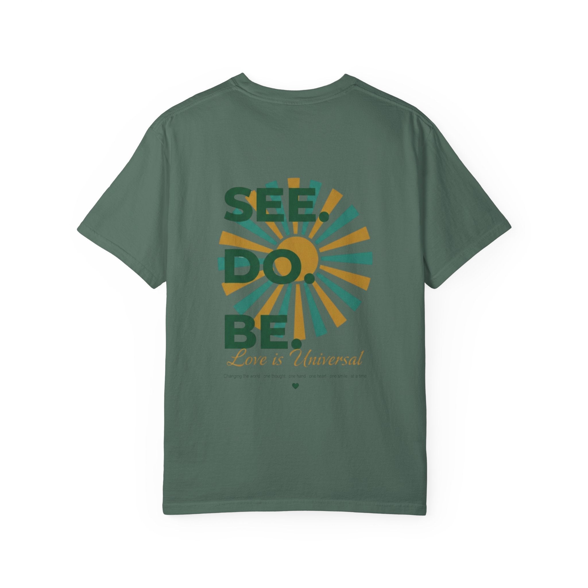SEE. DO. BE. Garment-Dyed Comfort Colors Tee - Good Life Goods