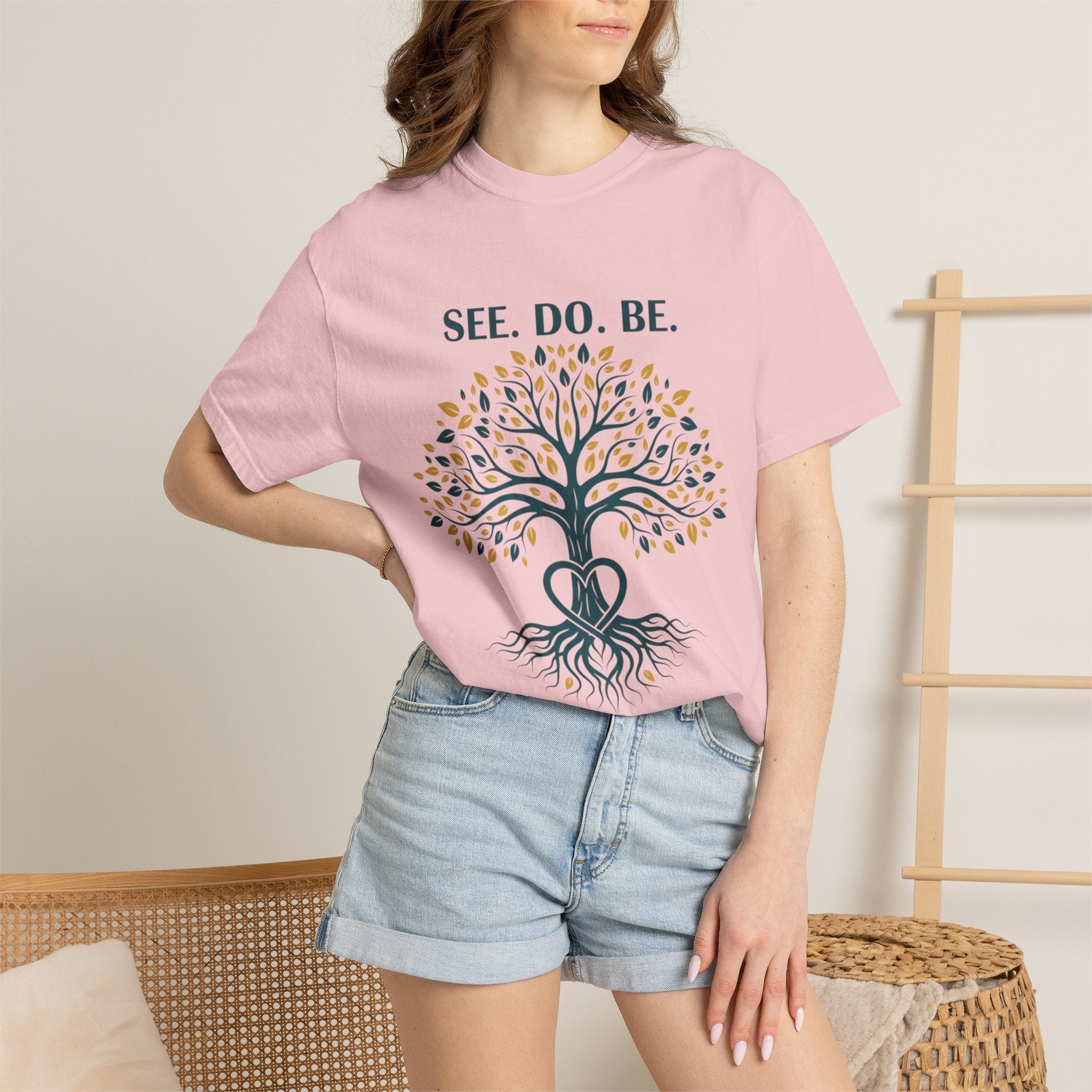 See. Do. Be. Tree of Life T-Shirt — "Love Is Universal" Spiritual Graphic Tee - Good Life Goods