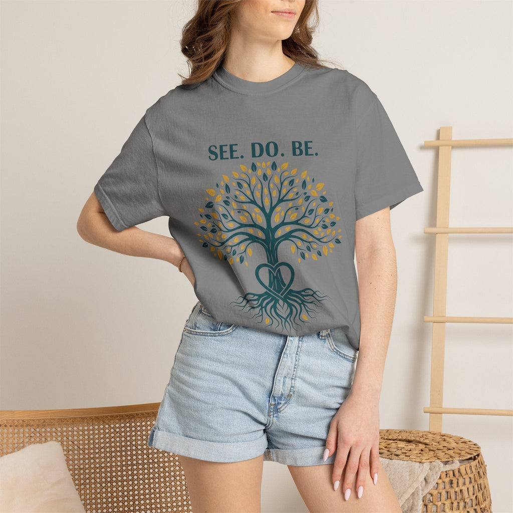 See. Do. Be. Tree of Life T-Shirt — "Love Is Universal" Spiritual Graphic Tee - Good Life Goods