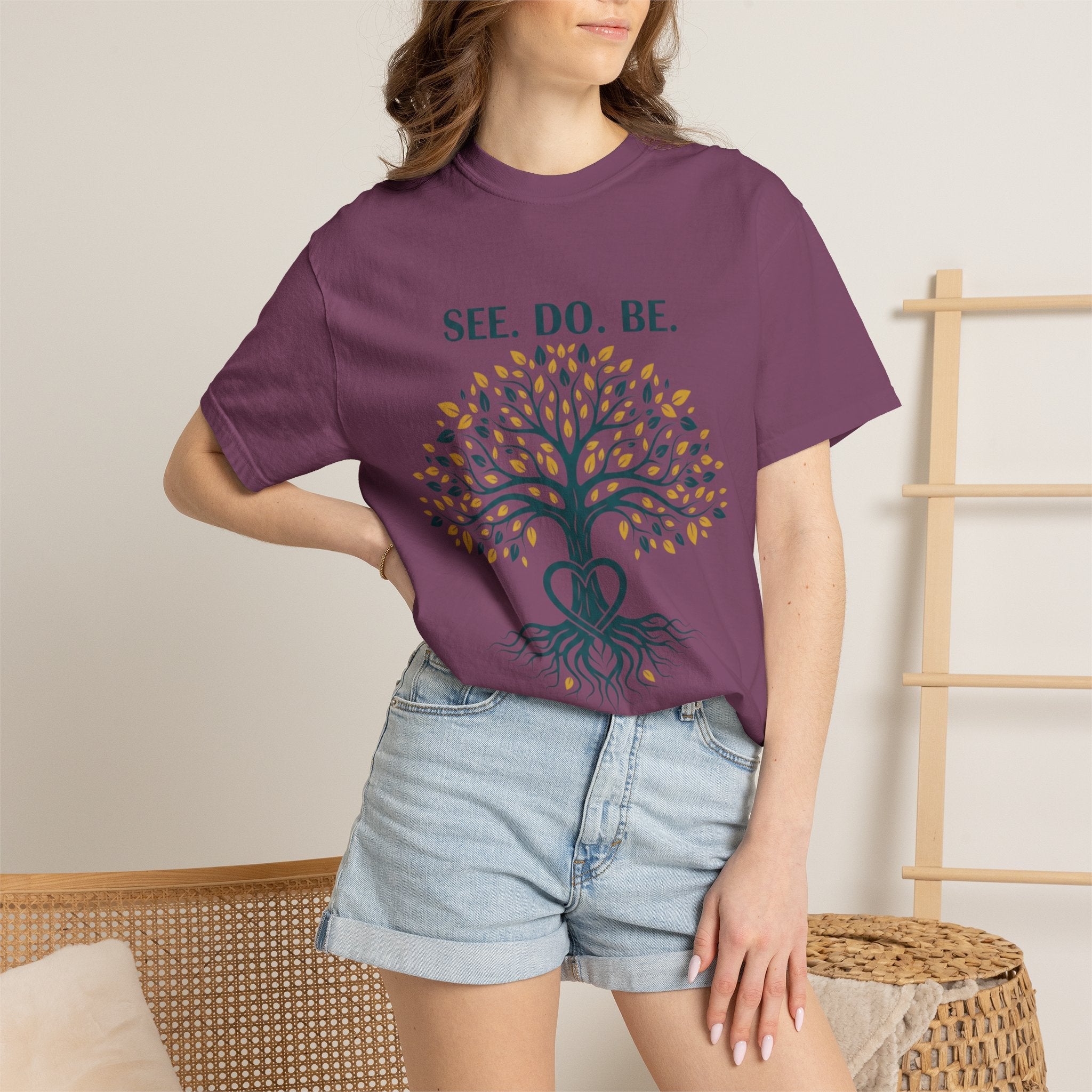 See. Do. Be. Tree of Life T-Shirt — "Love Is Universal" Spiritual Graphic Tee - Good Life Goods