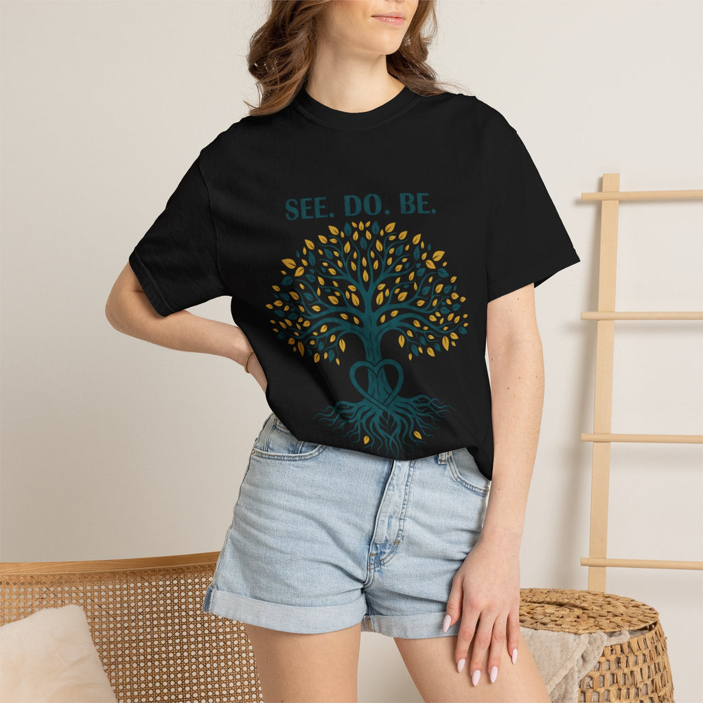 See. Do. Be. Tree of Life T-Shirt — "Love Is Universal" Spiritual Graphic Tee - Good Life Goods