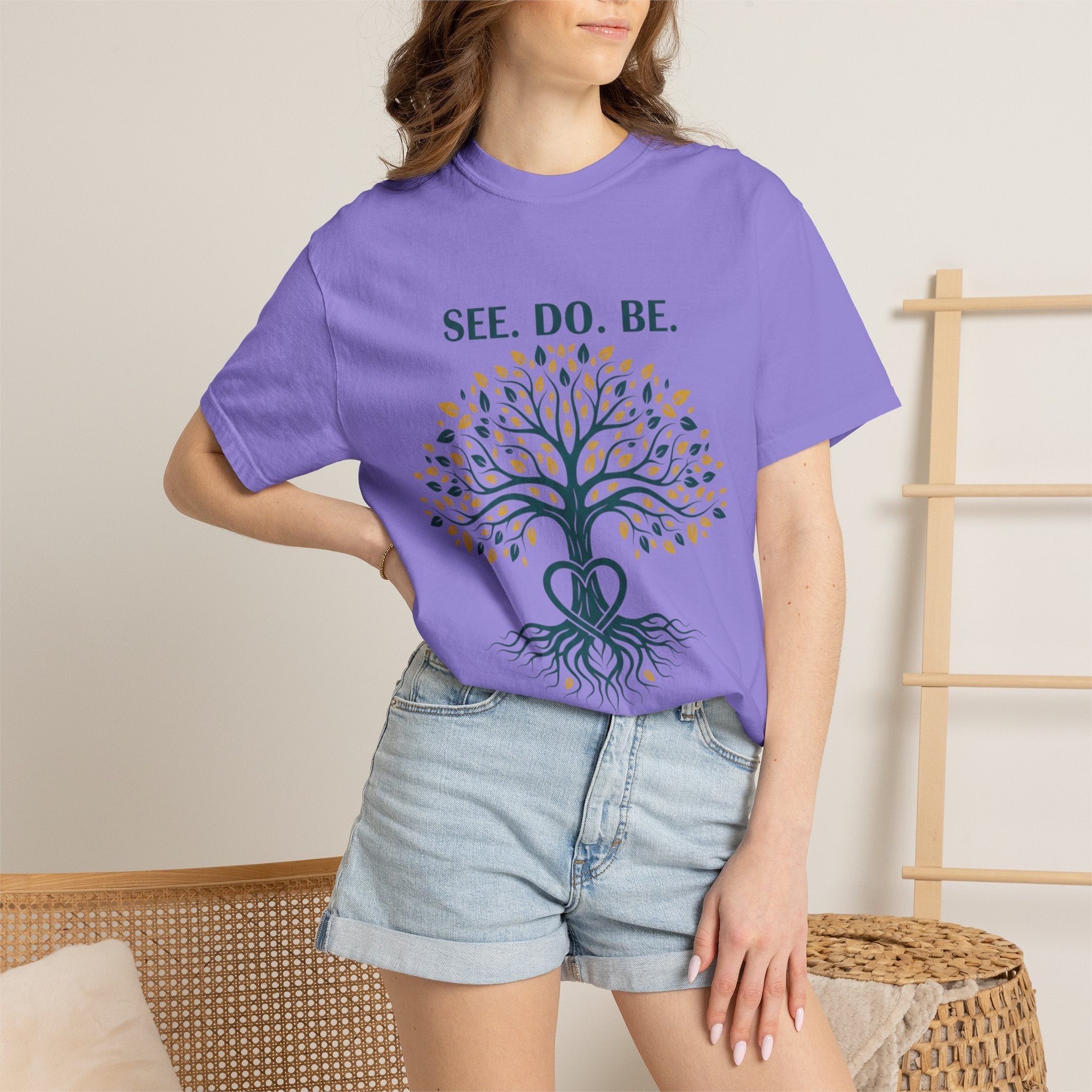 See. Do. Be. Tree of Life T-Shirt — "Love Is Universal" Spiritual Graphic Tee - Good Life Goods
