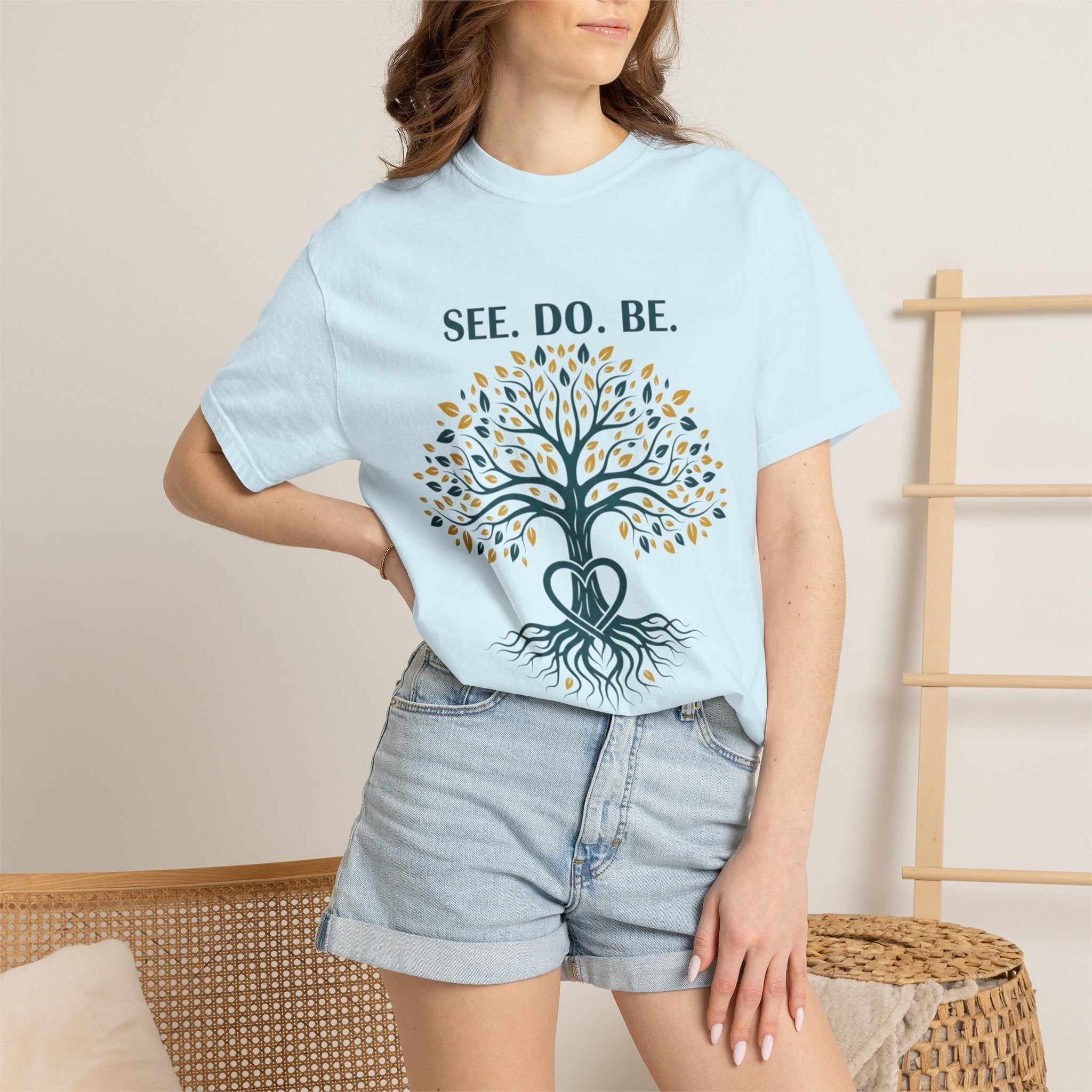 See. Do. Be. Tree of Life T-Shirt — "Love Is Universal" Spiritual Graphic Tee - Good Life Goods