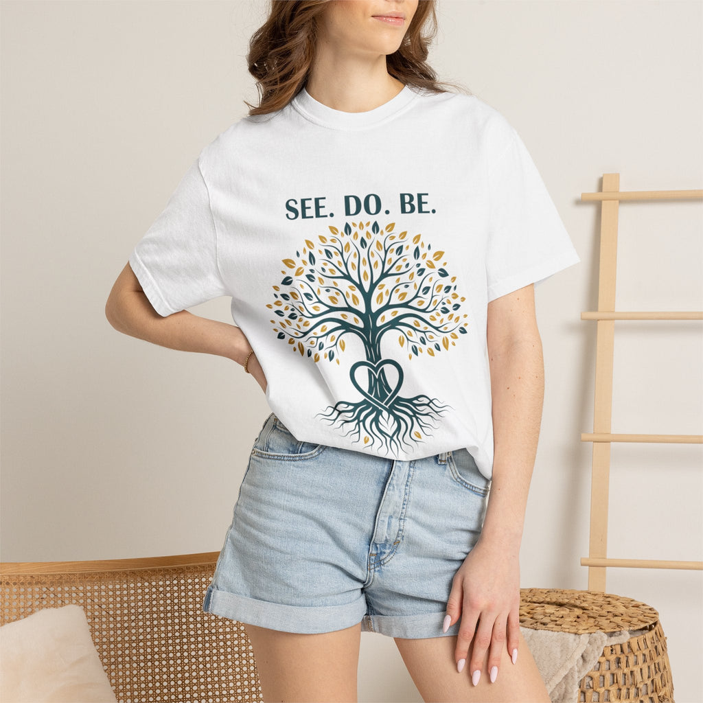 See. Do. Be. Tree of Life T-Shirt — "Love Is Universal" Spiritual Graphic Tee - Good Life Goods