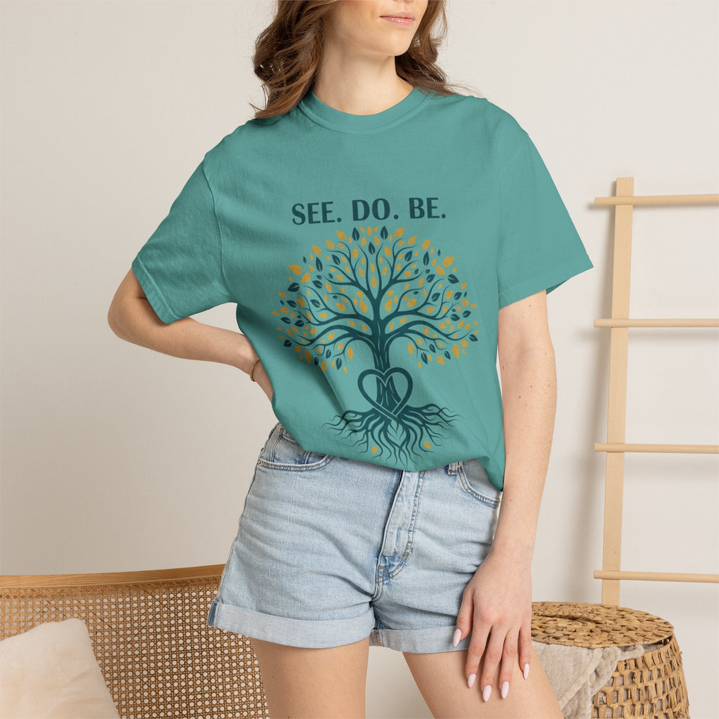 See. Do. Be. Tree of Life T-Shirt — "Love Is Universal" Spiritual Graphic Tee - Good Life Goods