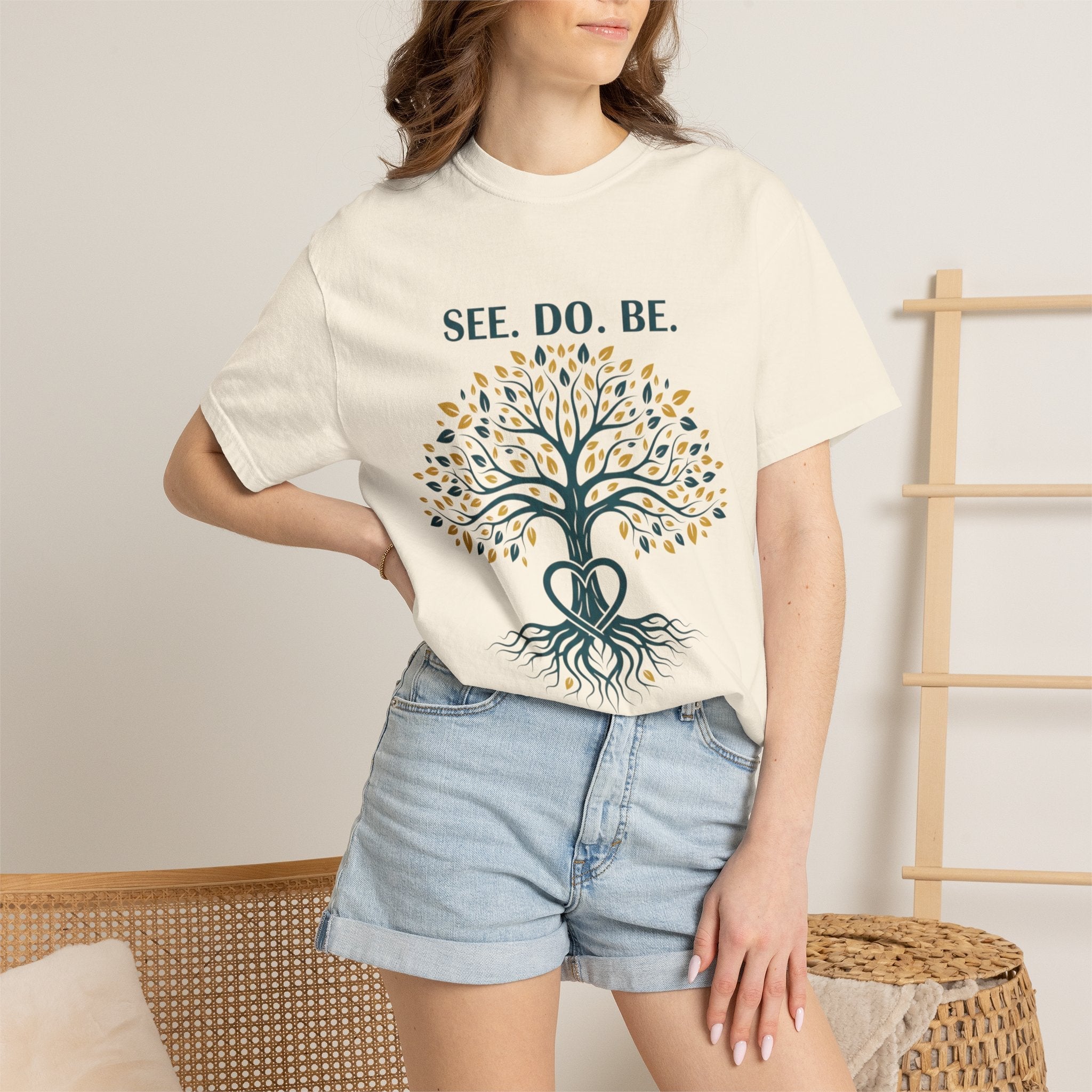 See. Do. Be. Tree of Life T-Shirt — "Love Is Universal" Spiritual Graphic Tee - Good Life Goods
