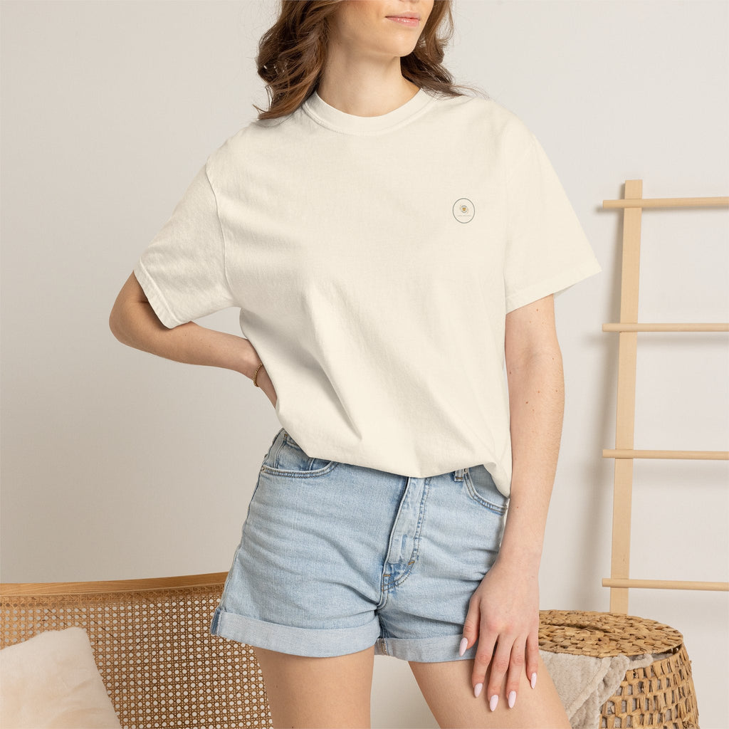 See. Do. Be. Women standing on World Arms wide full of LOVE (on back) Graphic T-shirt - Good Life Goods