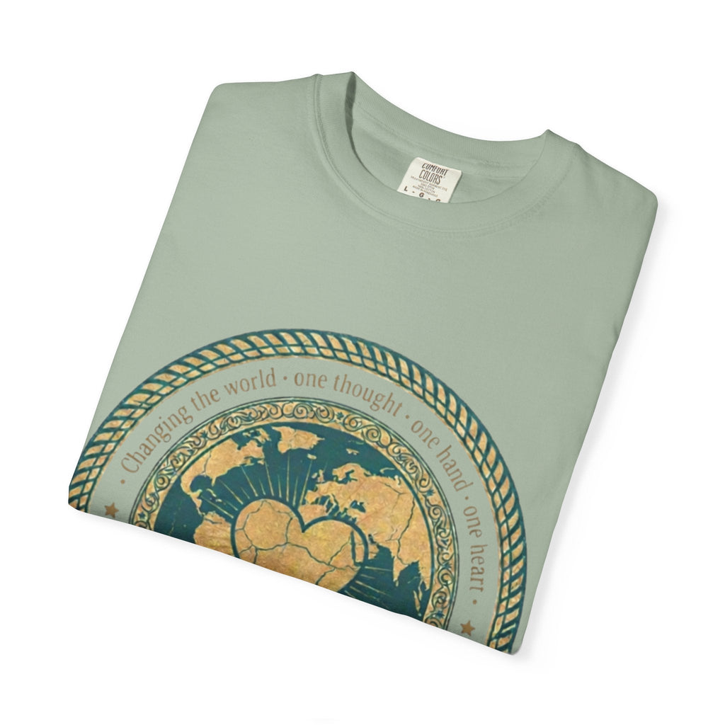 See Do Be World Heart T-Shirt — Eco Vibe Graphic Tee - Good Life Goods