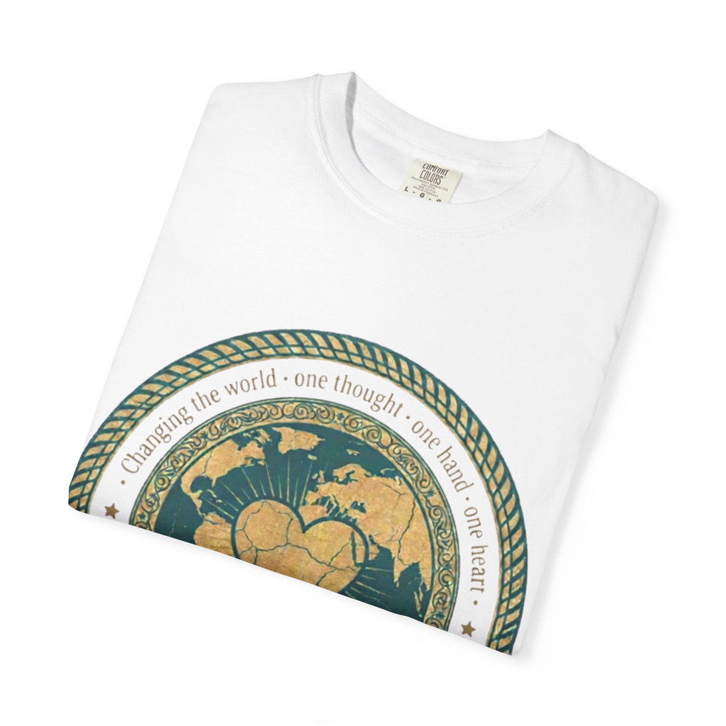 See Do Be World Heart T-Shirt — Eco Vibe Graphic Tee - Good Life Goods