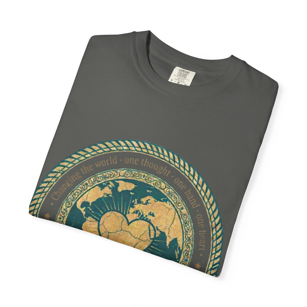 See Do Be World Heart T-Shirt — Eco Vibe Graphic Tee - Good Life Goods