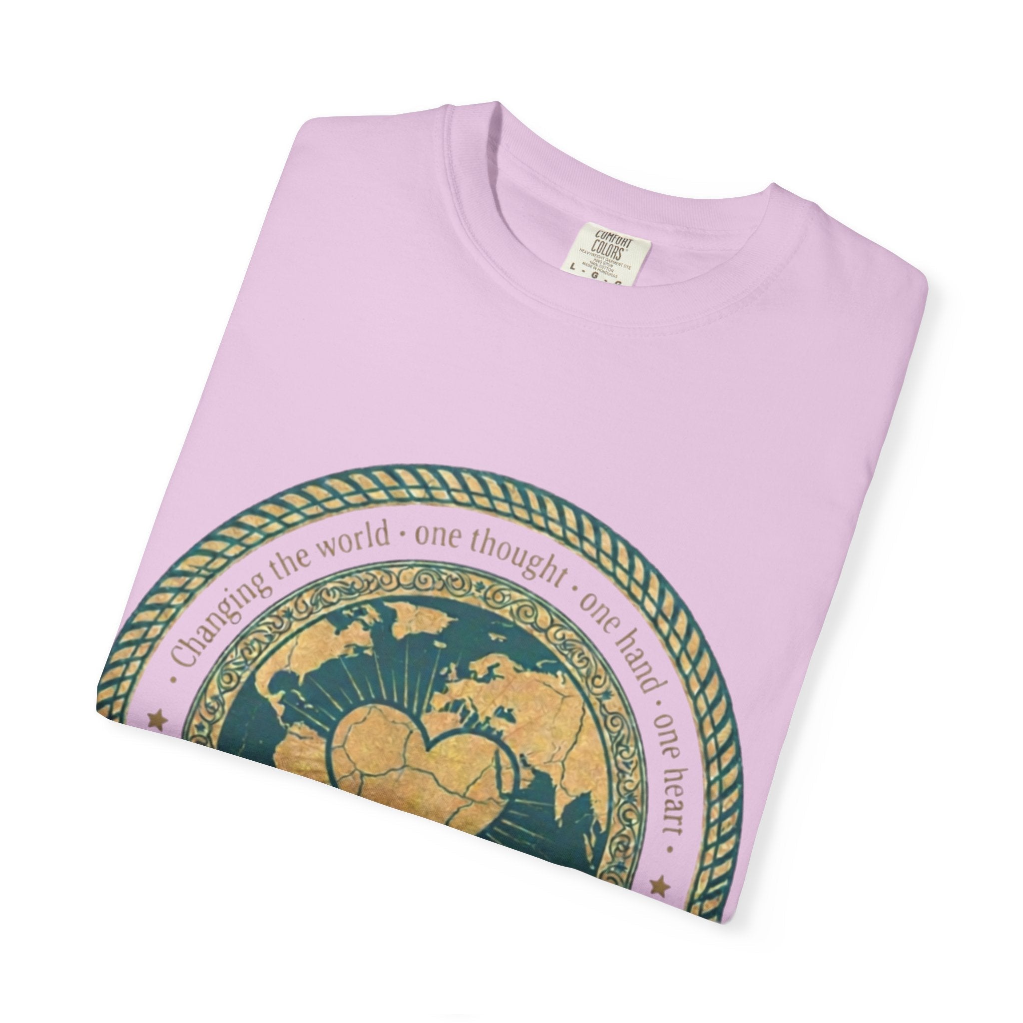 See Do Be World Heart T-Shirt — Eco Vibe Graphic Tee - Good Life Goods