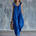 Sleeveless Button Jumpsuit - Good Life Goods