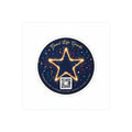 Star Neon Kiss-Cut Vinyl Sticker — "Good Life Goods" Round Decal - Good Life Goods