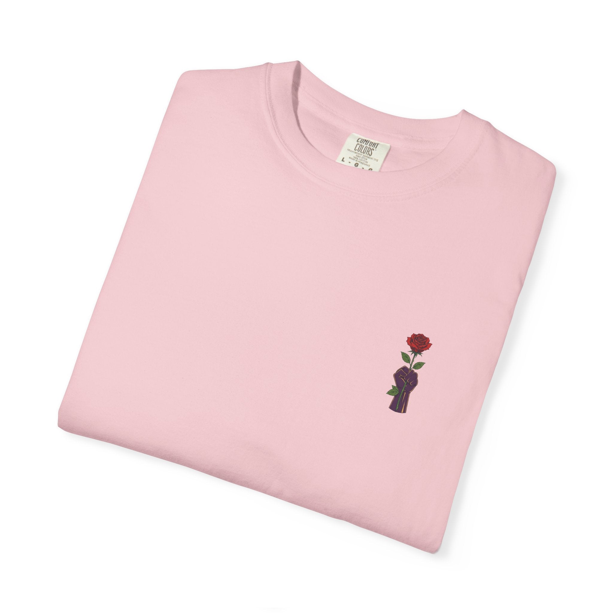 Stronger Than the Storm — Rose Fist Graphic T-Shirt | Good Life Goods - Good Life Goods