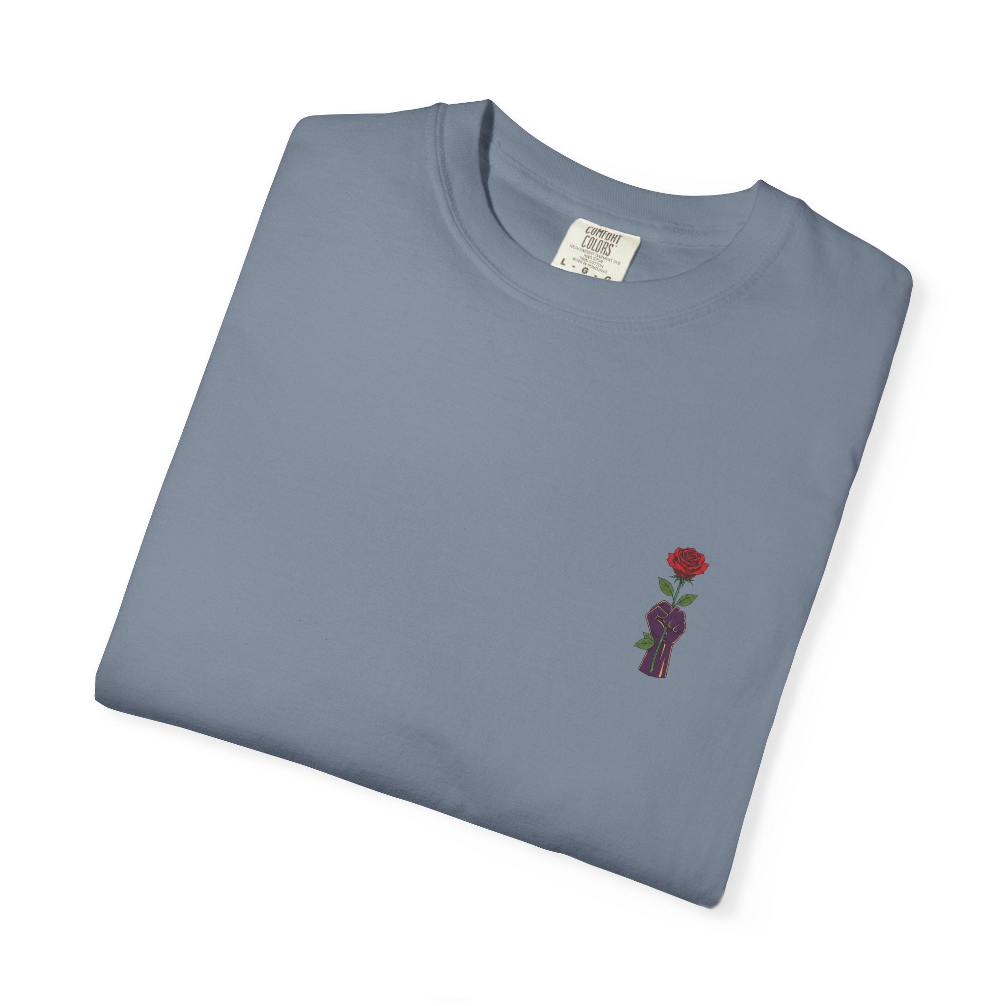 Stronger Than the Storm — Rose Fist Graphic T-Shirt | Good Life Goods - Good Life Goods