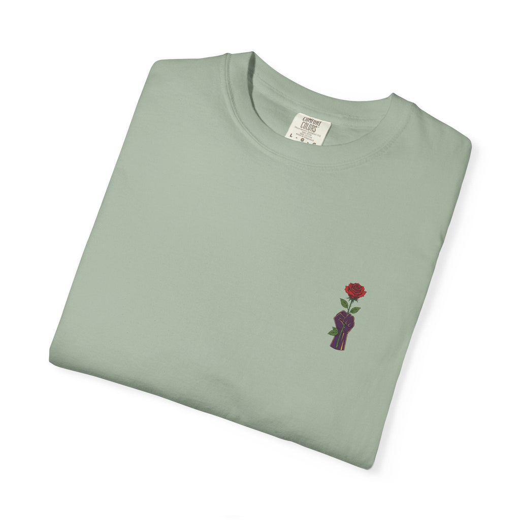 Stronger Than the Storm — Rose Fist Graphic T-Shirt | Good Life Goods - Good Life Goods