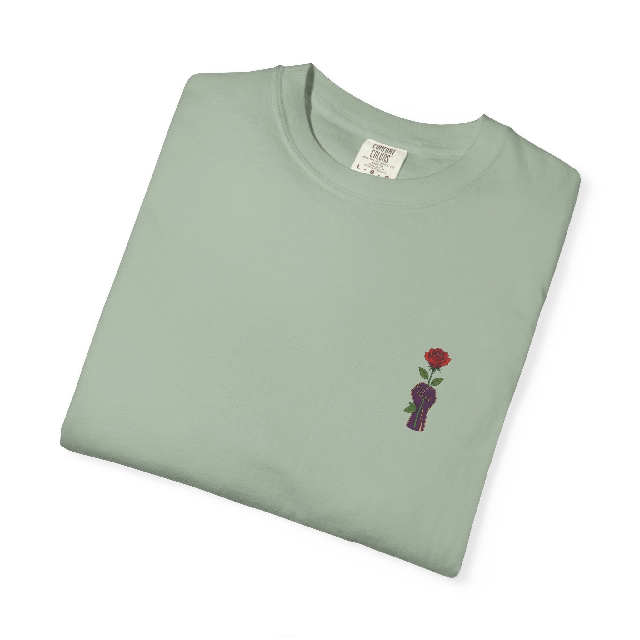 Stronger Than the Storm — Rose Fist Graphic T-Shirt | Good Life Goods - Good Life Goods