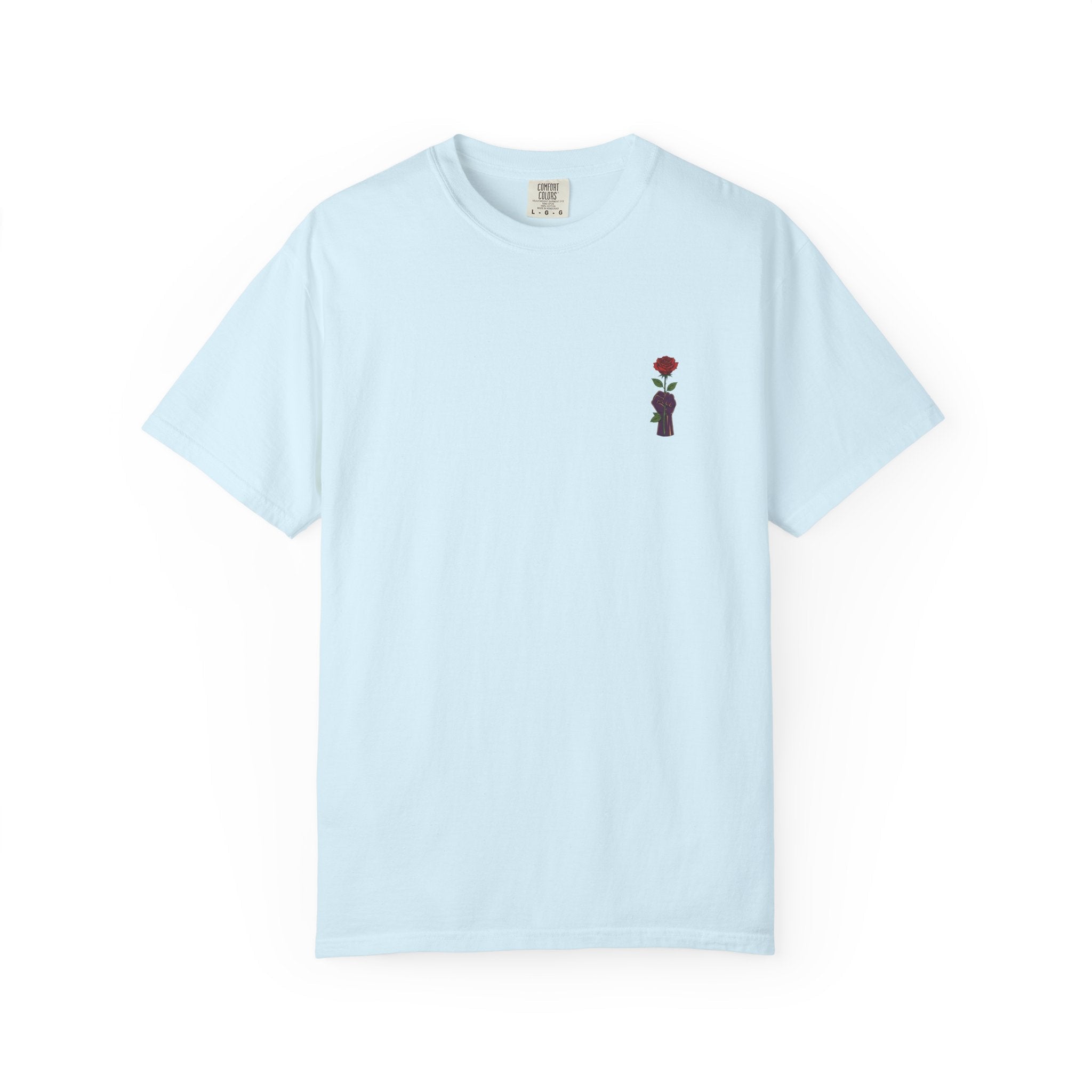 Stronger Than the Storm — Rose Fist Graphic T-Shirt | Good Life Goods - Good Life Goods