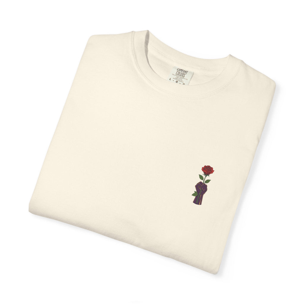 Stronger Than the Storm — Rose Fist Graphic T-Shirt | Good Life Goods - Good Life Goods