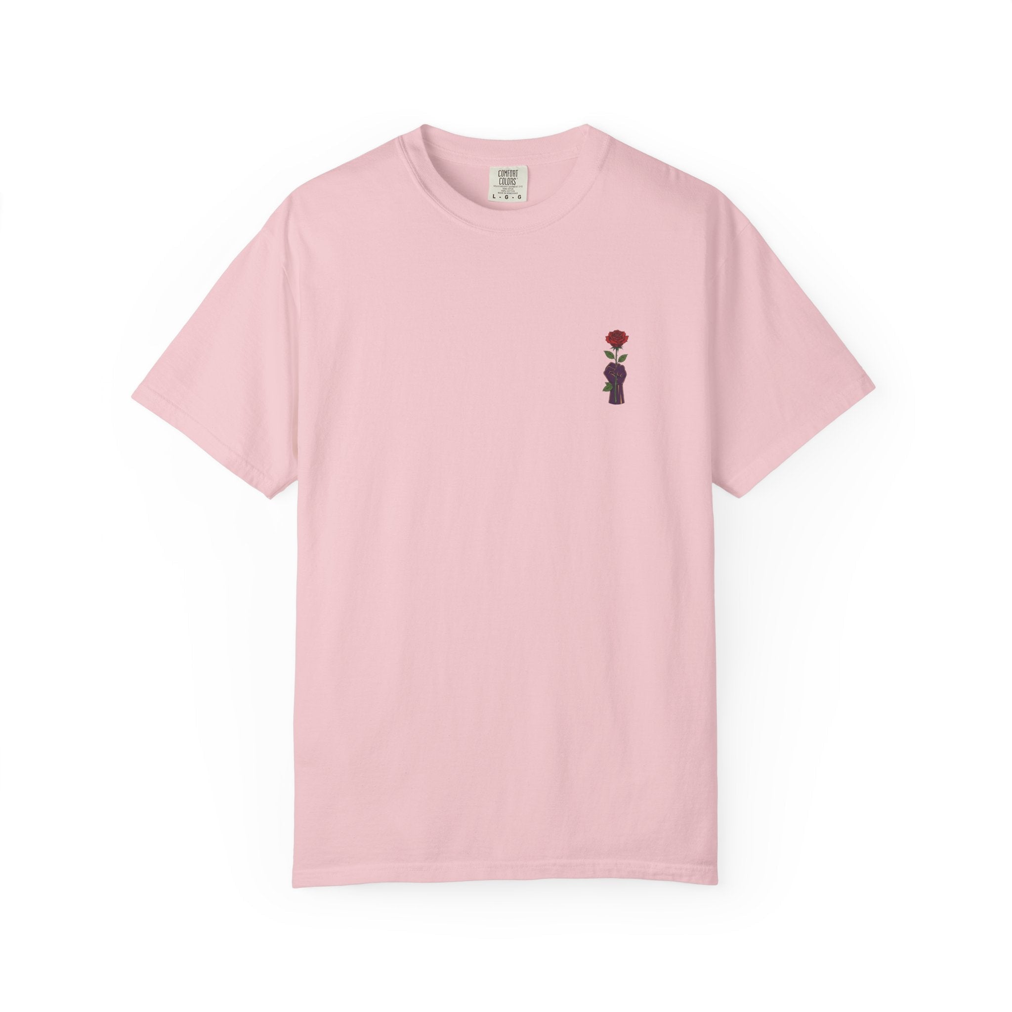 Stronger Than the Storm — Rose Fist Graphic T-Shirt | Good Life Goods - Good Life Goods