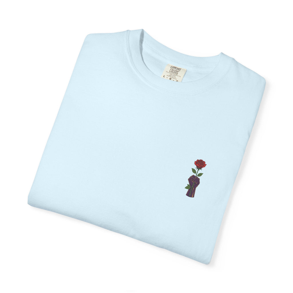 Stronger Than the Storm — Rose Fist Graphic T-Shirt | Good Life Goods - Good Life Goods