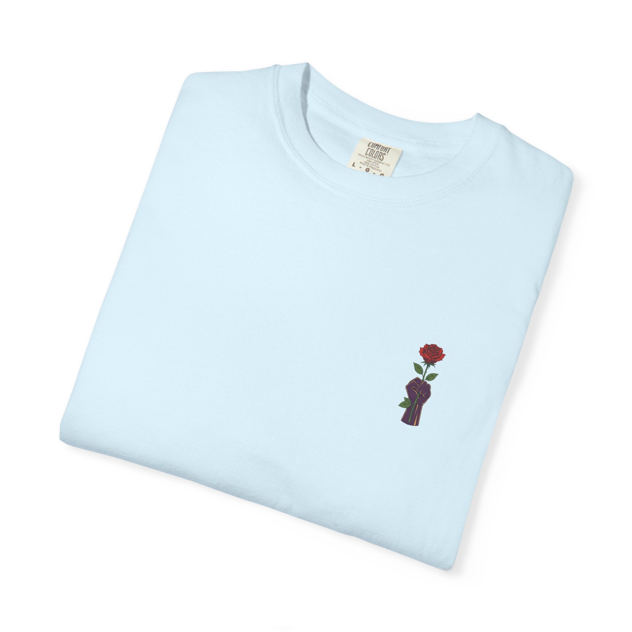 Stronger Than the Storm — Rose Fist Graphic T-Shirt | Good Life Goods - Good Life Goods