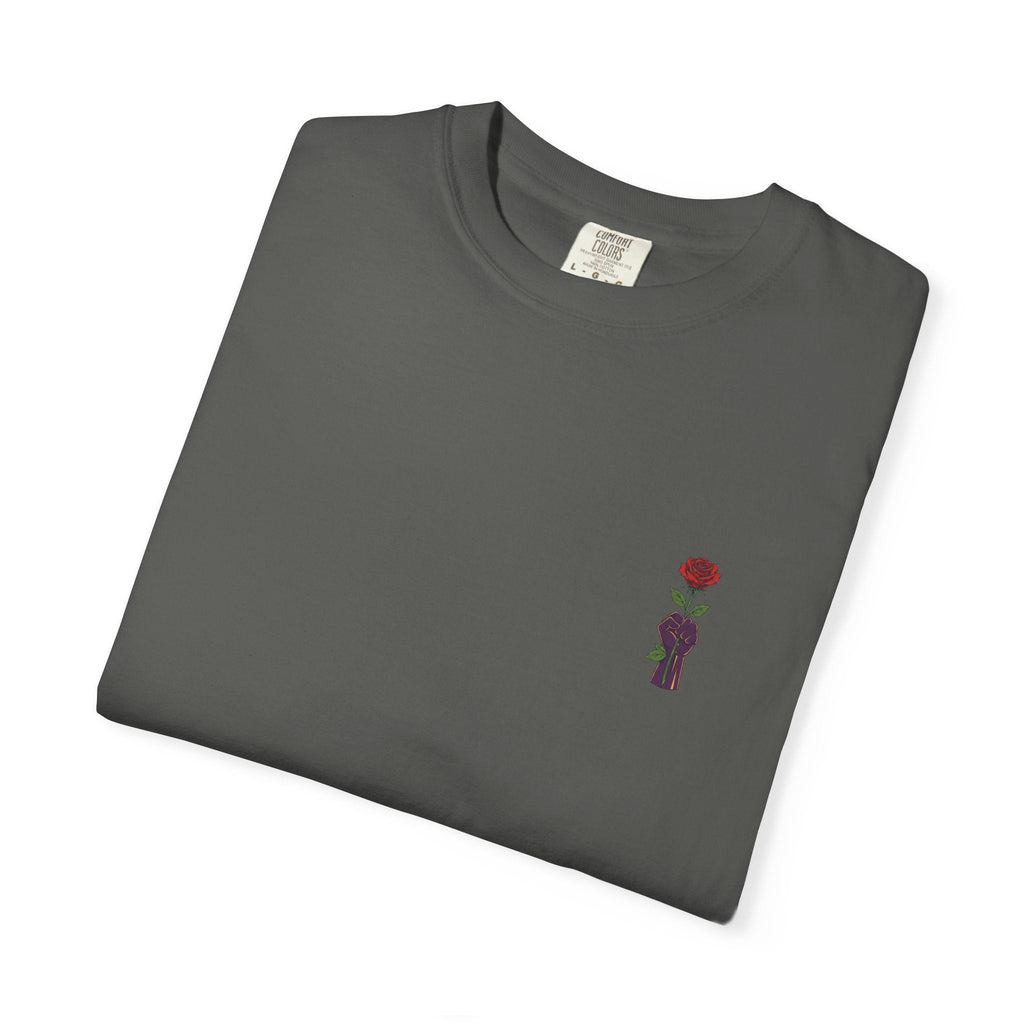 Stronger Than the Storm — Rose Fist Graphic T-Shirt | Good Life Goods - Good Life Goods