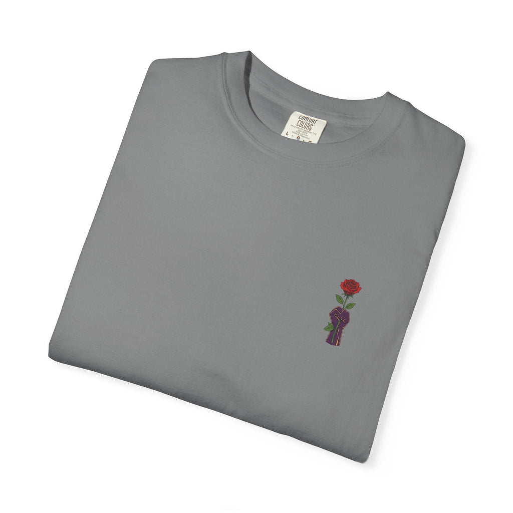 Stronger Than the Storm — Rose Fist Graphic T-Shirt | Good Life Goods - Good Life Goods