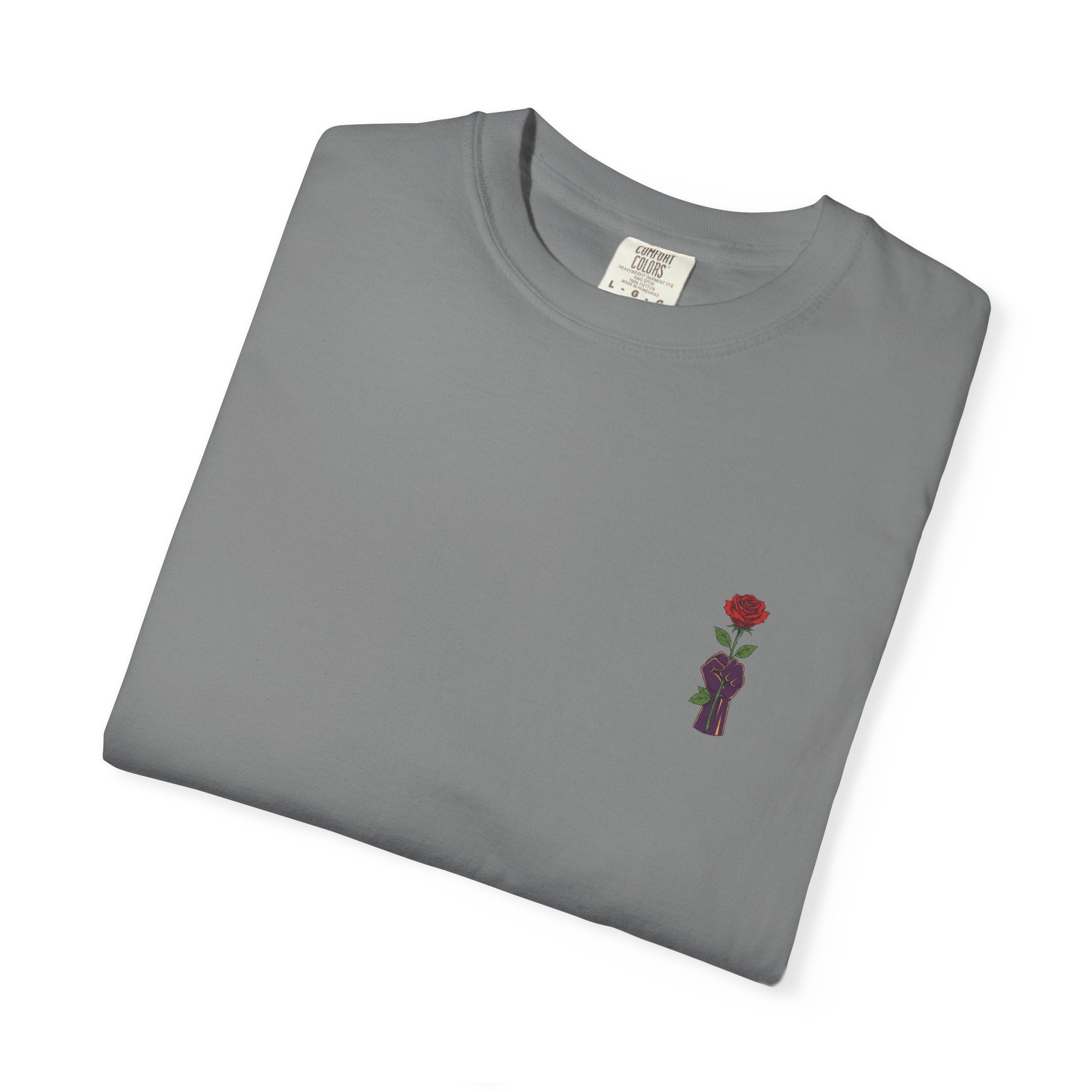 Stronger Than the Storm — Rose Fist Graphic T-Shirt | Good Life Goods - Good Life Goods