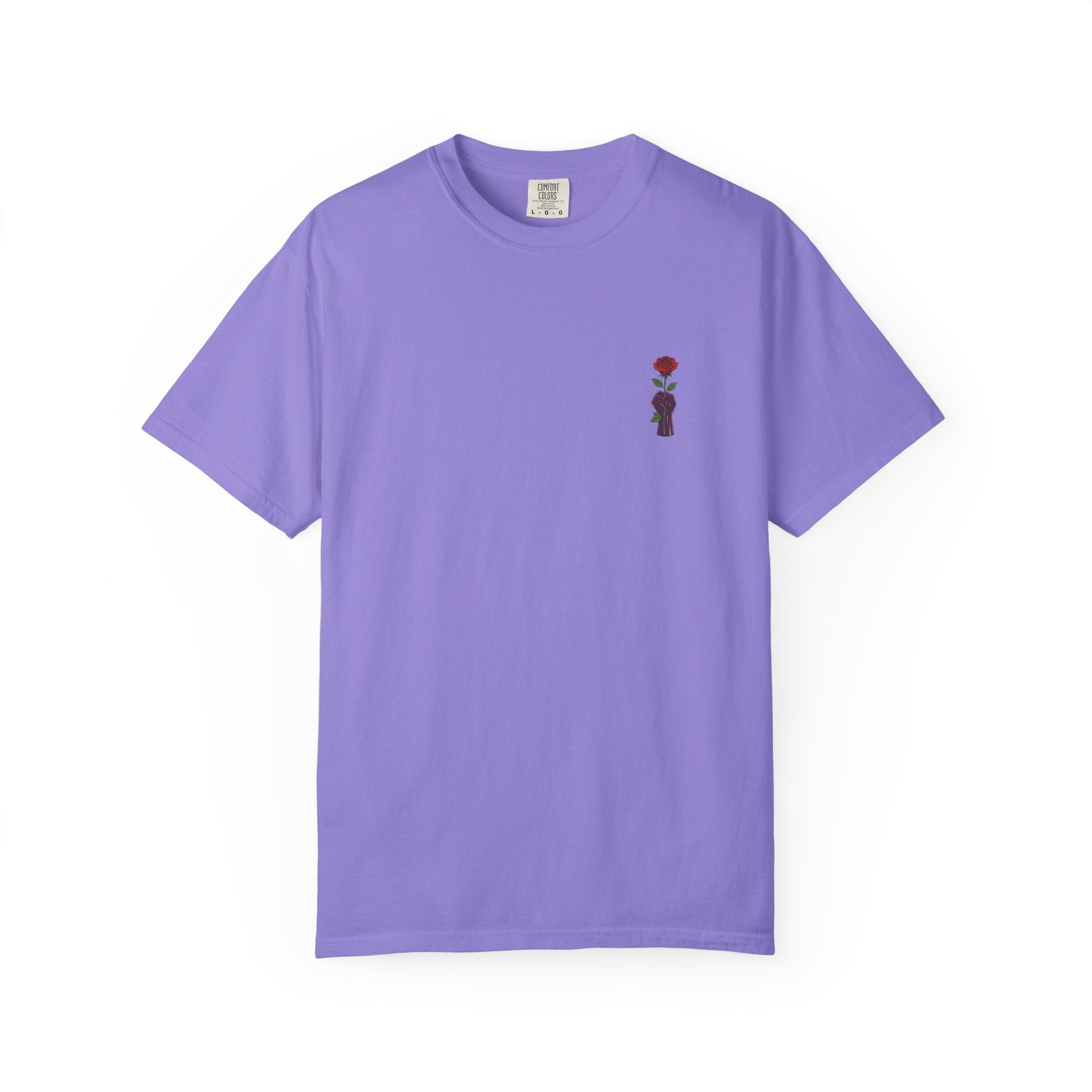 Stronger Than the Storm — Rose Fist Graphic T-Shirt | Good Life Goods - Good Life Goods