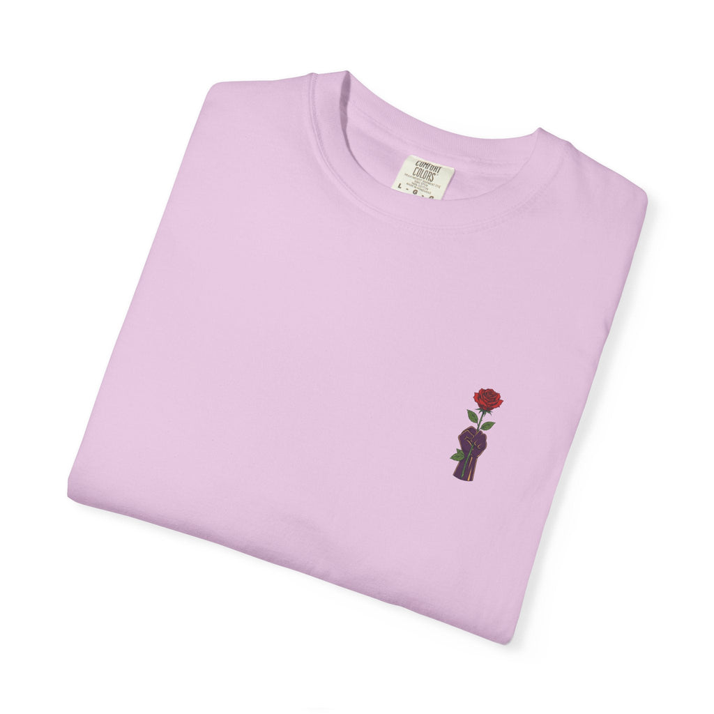 Stronger Than the Storm — Rose Fist Graphic T-Shirt | Good Life Goods - Good Life Goods
