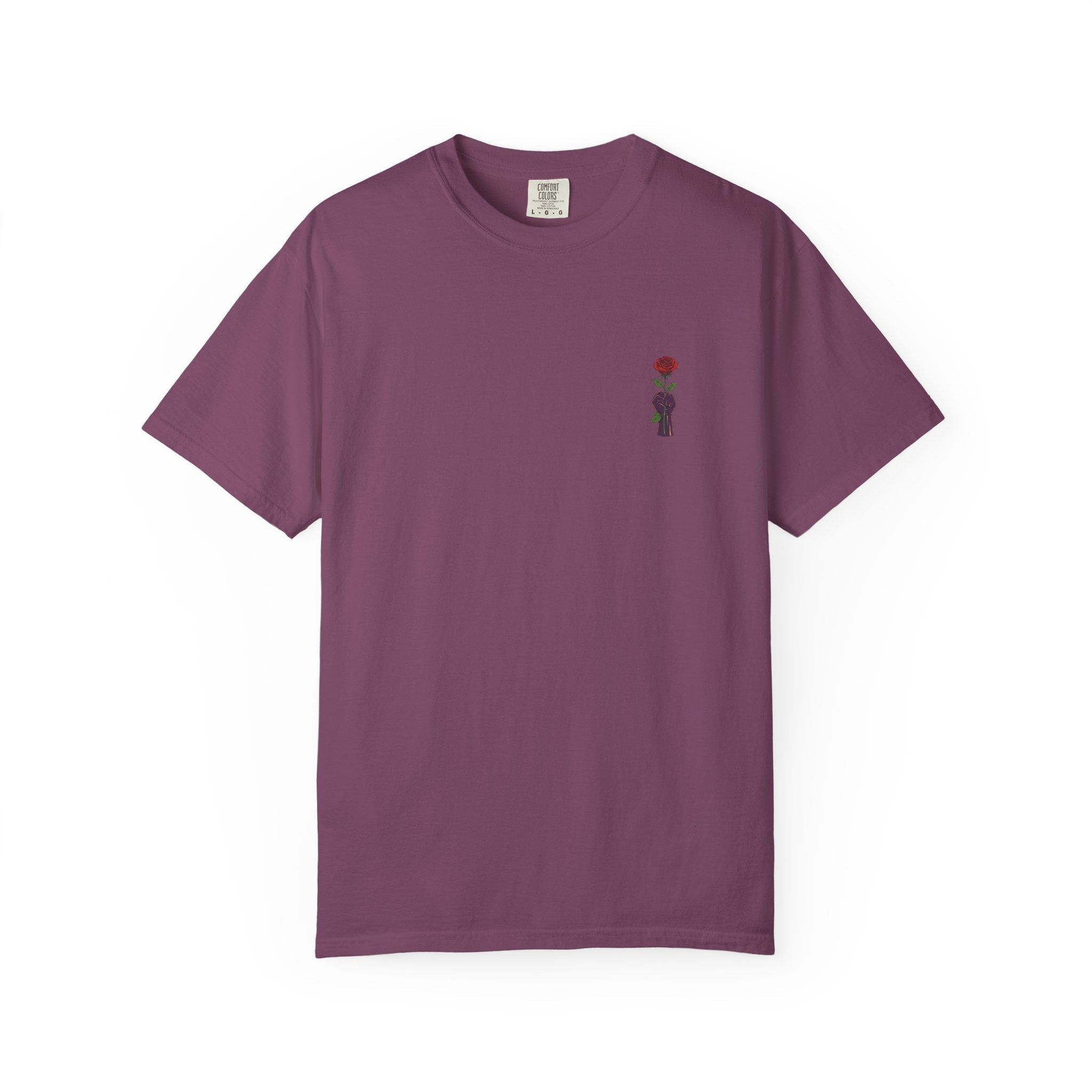 Stronger Than the Storm — Rose Fist Graphic T-Shirt | Good Life Goods - Good Life Goods