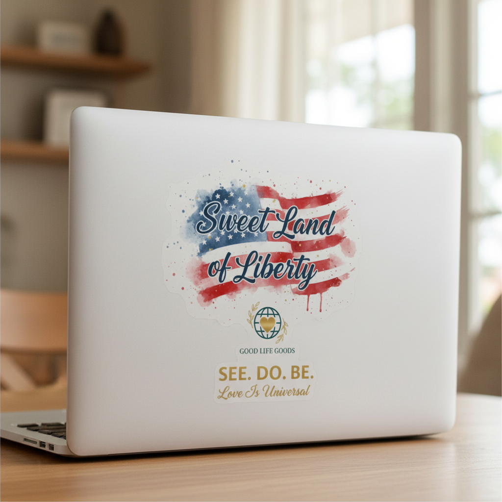 Sweet Land of Liberty Decal Lifestyle