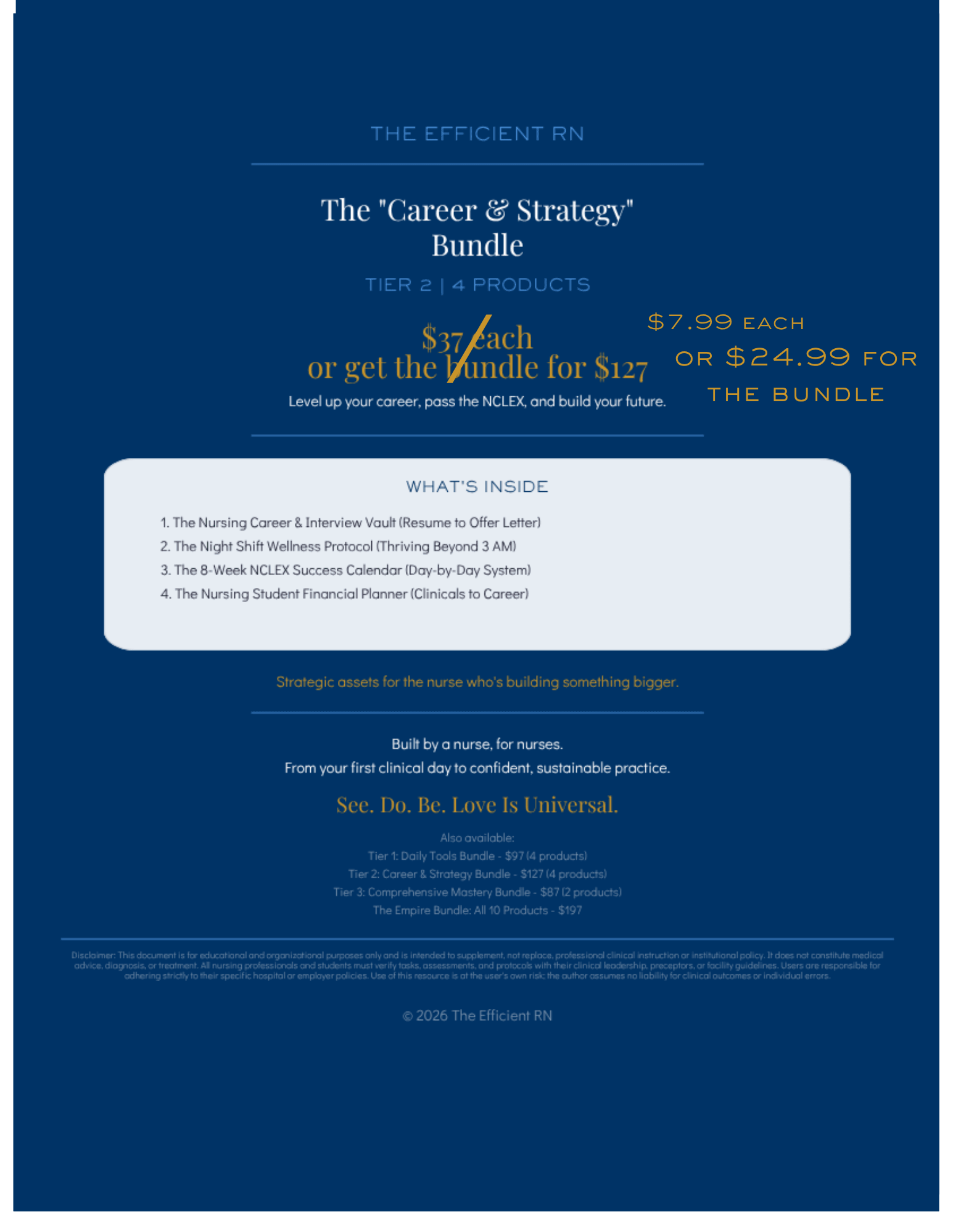 The “Career & Strategy” Bundle — The Professional Roadmap to Your Dream Career - Good Life Goods