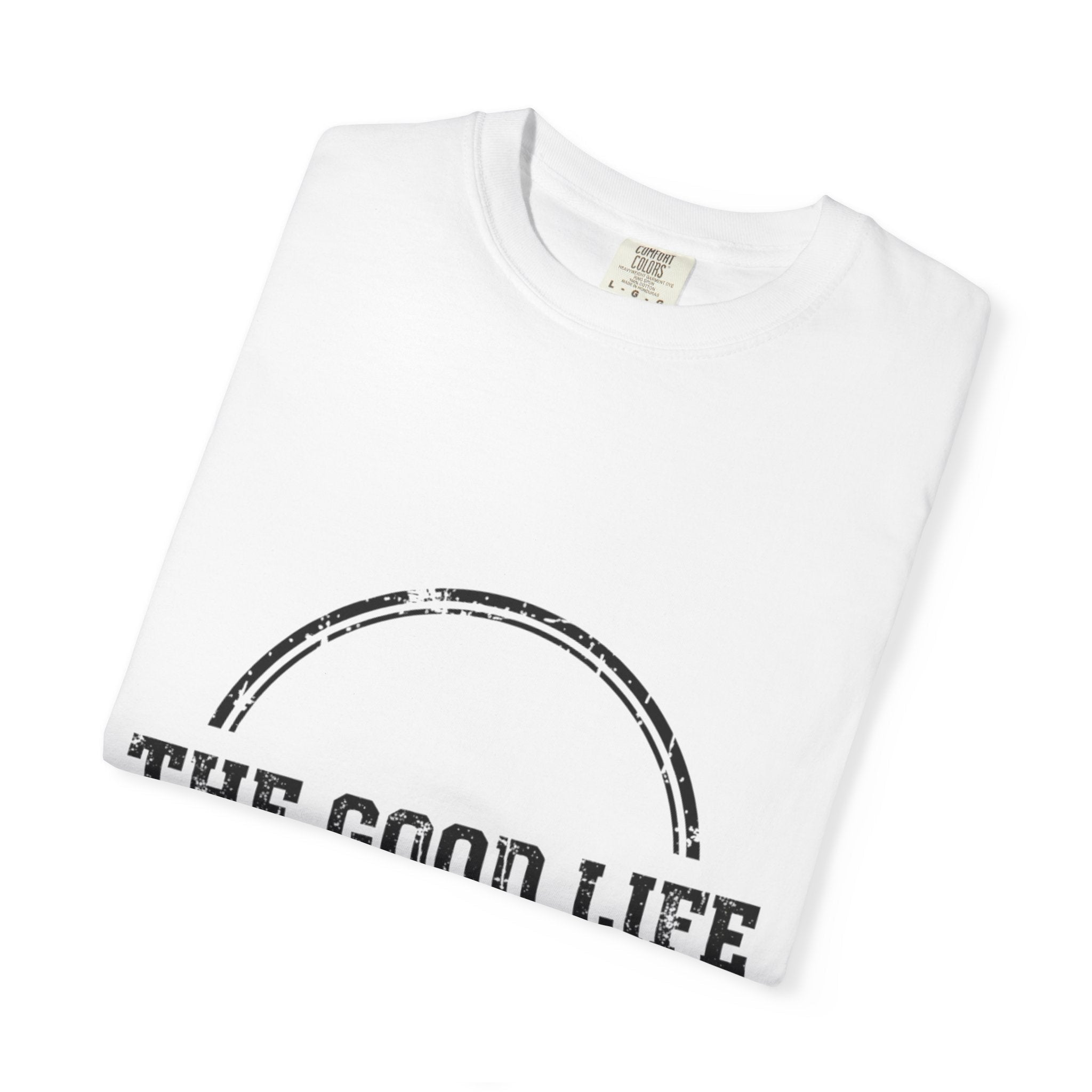 The Good Life T-Shirt — Vintage Circle Logo Tee - Good Life Goods