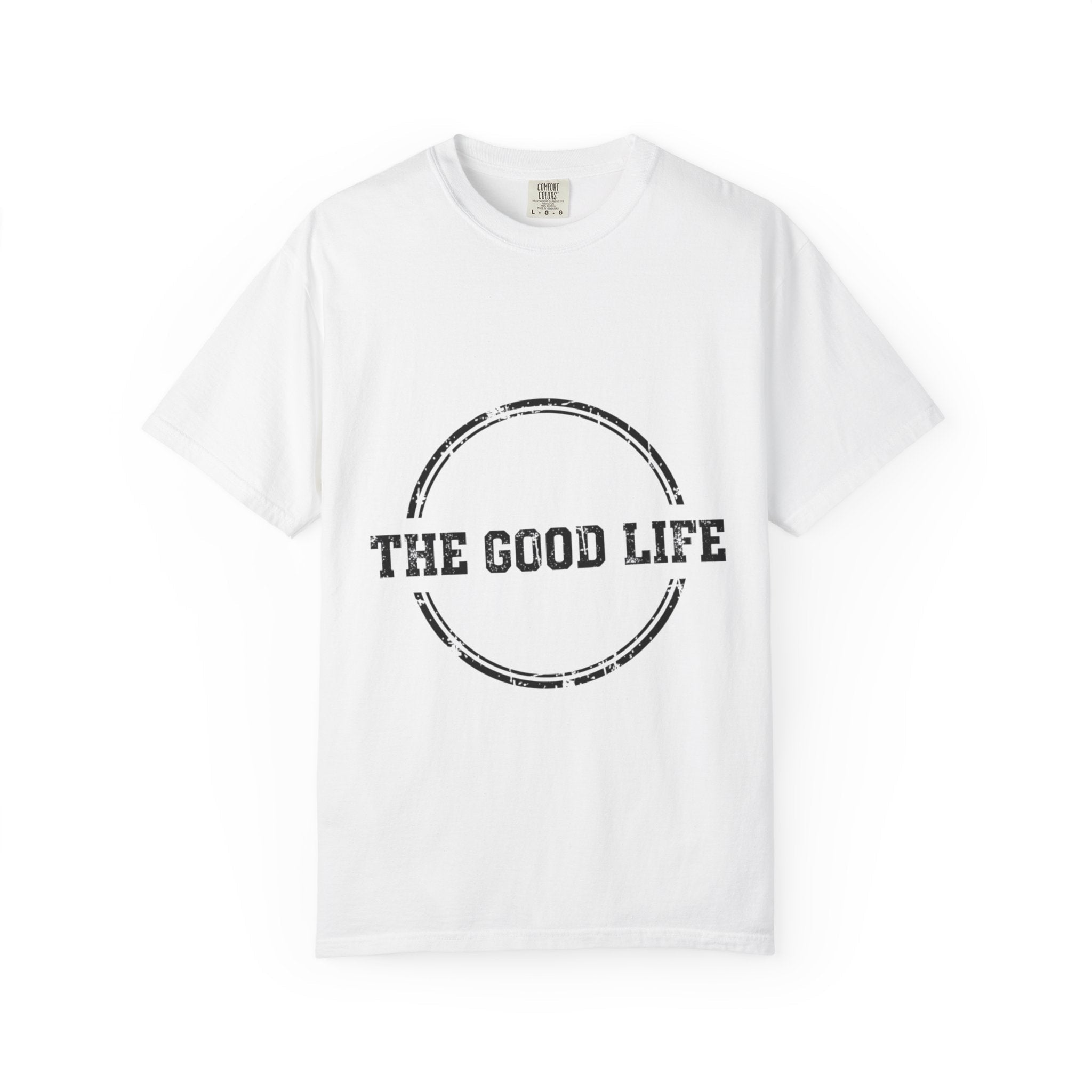 The Good Life T-Shirt — Vintage Circle Logo Tee - Good Life Goods