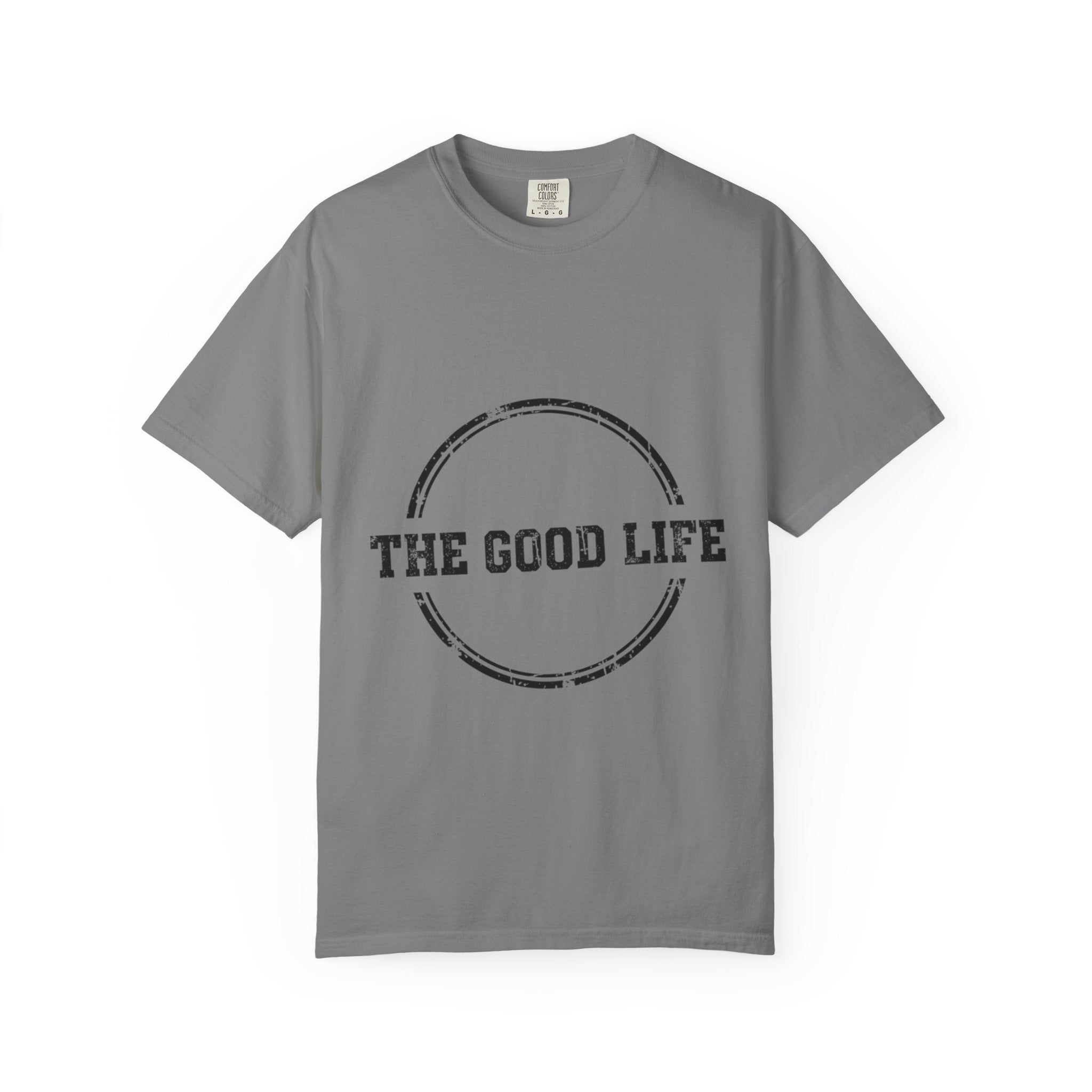 The Good Life T-Shirt — Vintage Circle Logo Tee - Good Life Goods