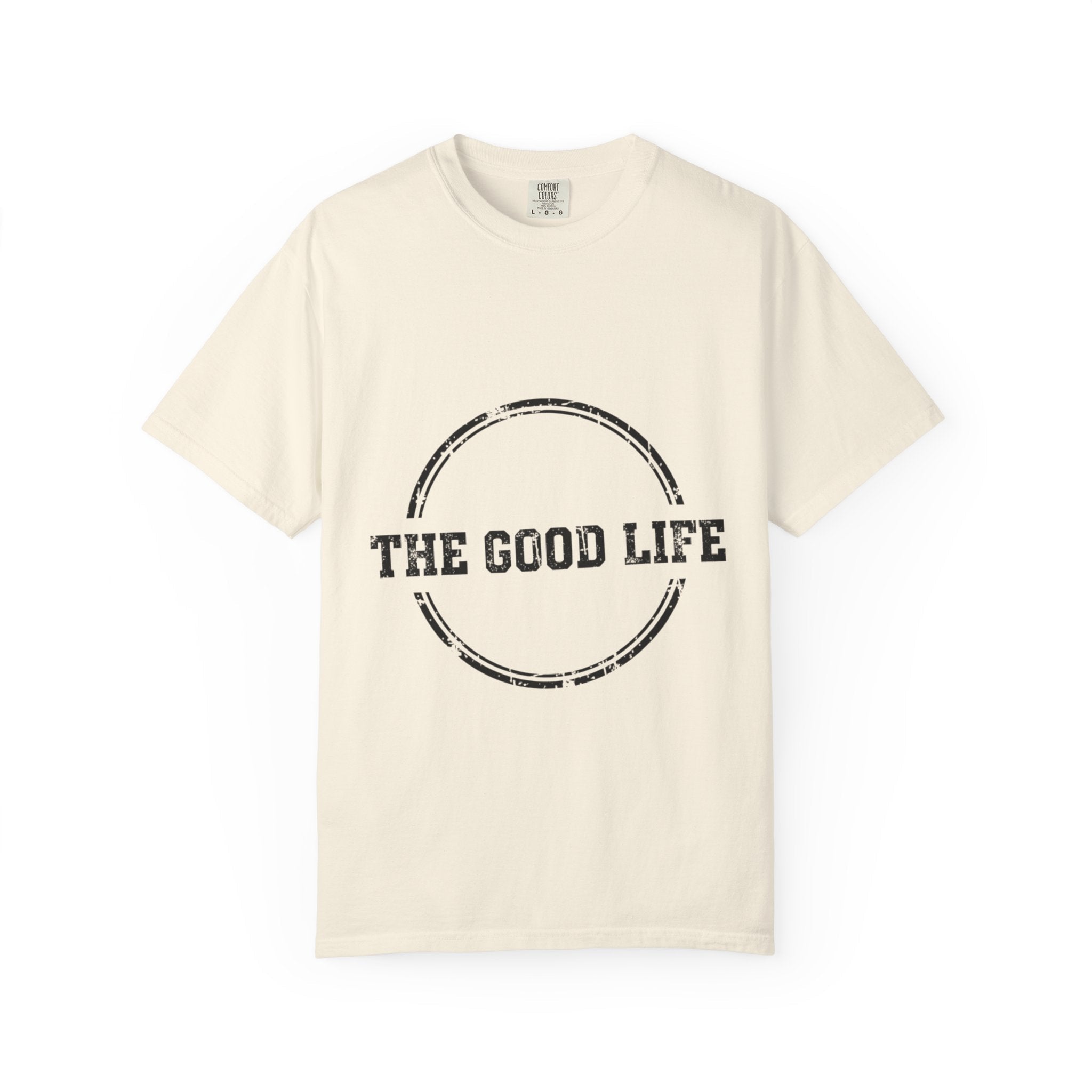 The Good Life T-Shirt — Vintage Circle Logo Tee - Good Life Goods