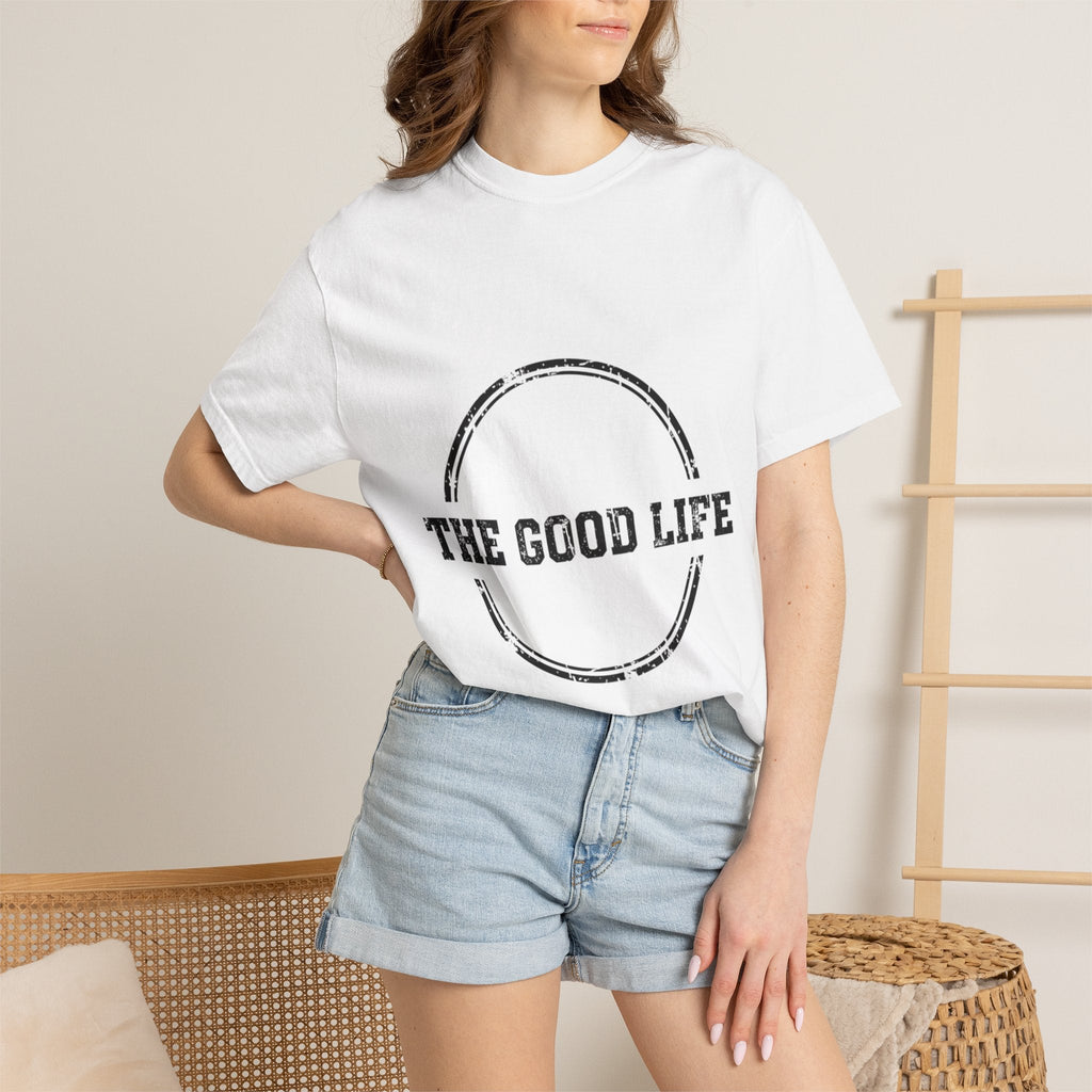 The Good Life T-Shirt — Vintage Circle Logo Tee - Good Life Goods